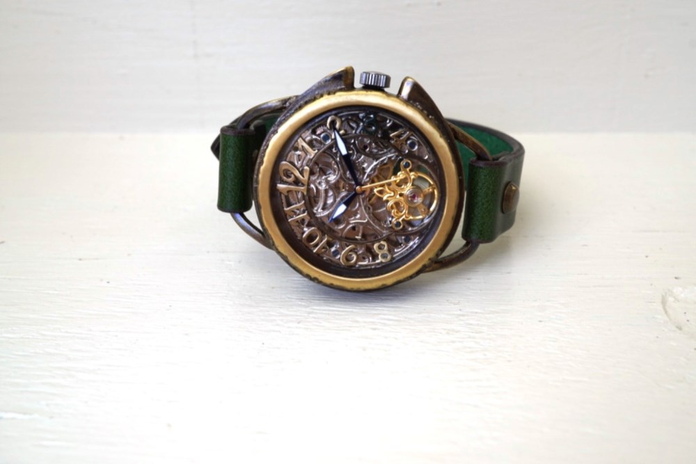 アラベスク　AT　ＳＶ/ＭＯＶ　真鍮　グリーン