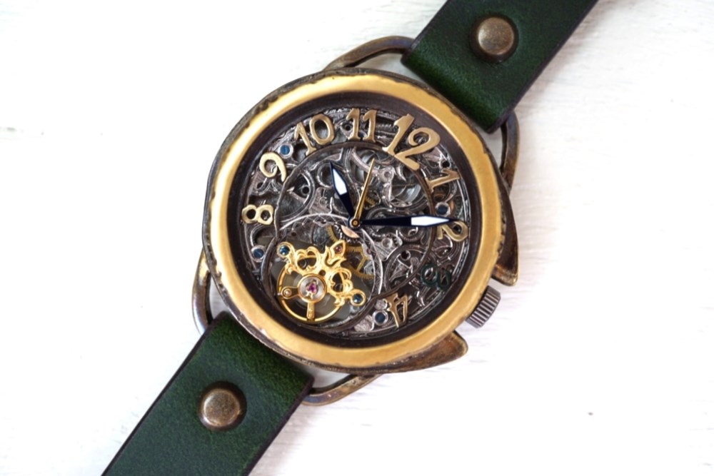 アラベスク　AT　ＳＶ/ＭＯＶ　真鍮　グリーン