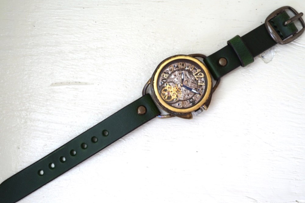 アラベスク　AT　ＳＶ/ＭＯＶ　真鍮　グリーン