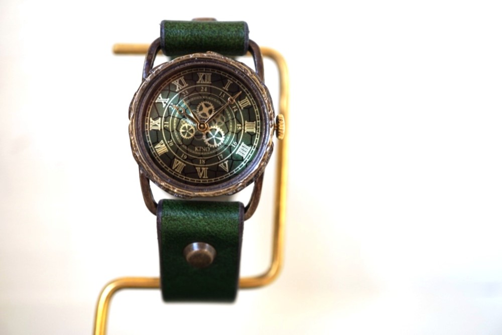 ハグルマ ワールド ローマ Ｓサイズ　真鍮 グリーン