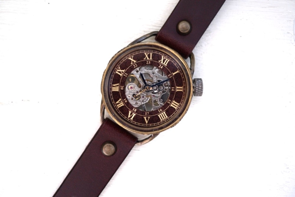 K-9 メカニックワールド　SV　Lサイズ　真鍮 ワインブラウン