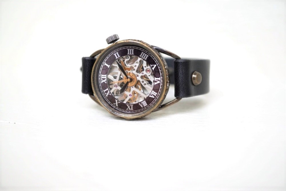 メカニックシルバー　AT　Mサイズ　ブラック  真鍮