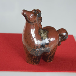 陶器 馬 置物 送料無料 その他置物 岡山陶器工房Sai 通販 11958969