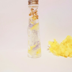 お花のハーバリウム　イエローラベンダー　スリムミニ 1枚目の画像