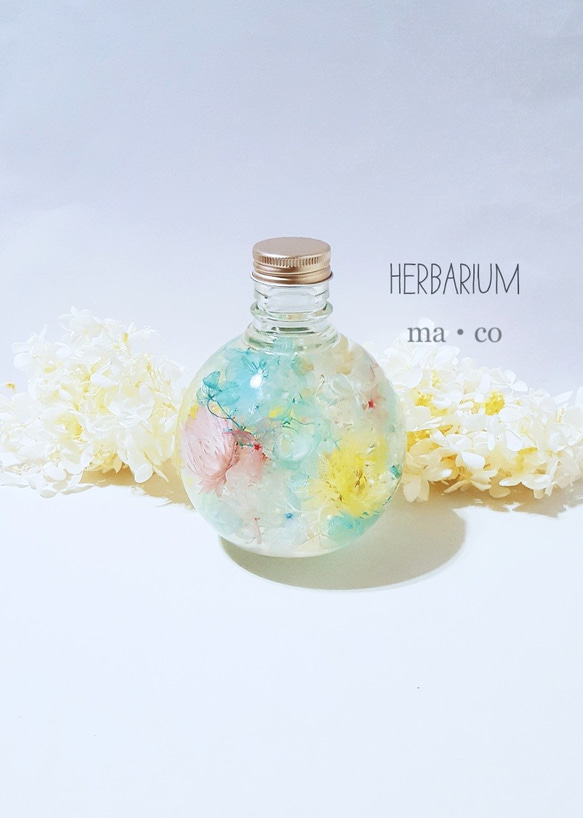 お花のハーバリウム～幸せを願って～ムーン 2枚目の画像