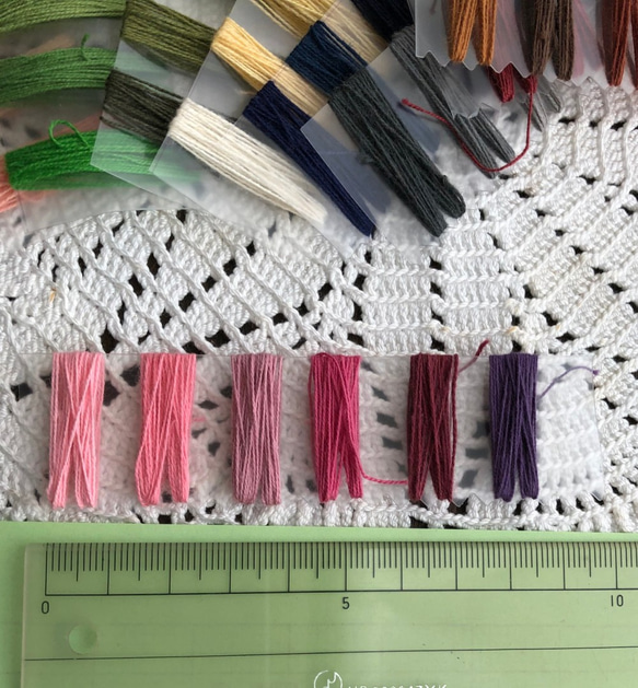 木綿糸　全52色（刺し子や刺繍に～）売約済み 2枚目の画像