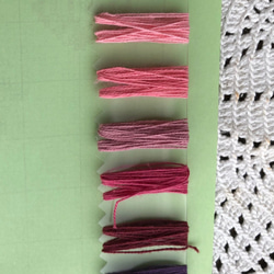 木綿糸　全52色（刺し子や刺繍に～）売約済み 3枚目の画像