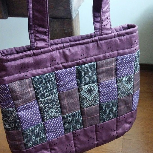激レアロンシャンカラフルパッチワークトートバッグ パッチワークトートバッグ L＃カラフルフリル | a Linden:tree