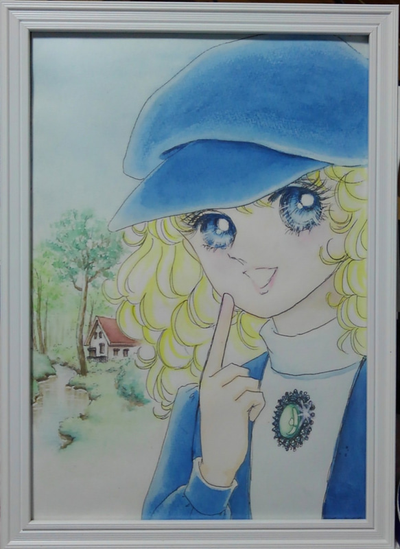 青い瞳の少女 イラスト まいまい 通販 11533269｜Creema(クリーマ