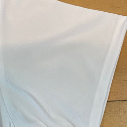 オリジナル和柄ドライTシャツ『風神』（ホワイト）Mサイズ 3枚目の画像
