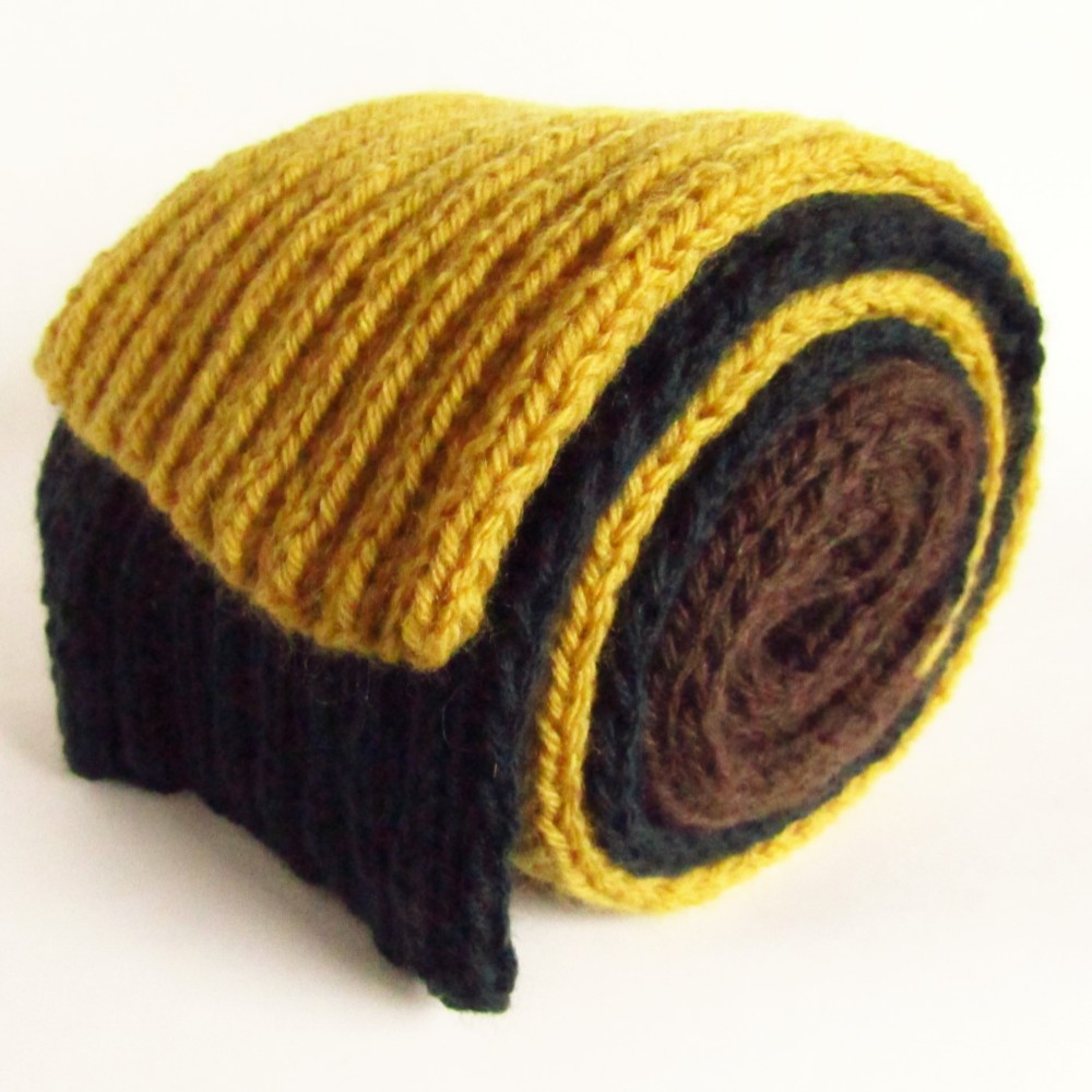 ❁手編み❁【受注製作】３色メリノウールマフラー(色をお選びいただきます)＊男女兼用