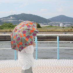 夏の日よけ対策に◎レトロかわいい日傘　 3枚目の画像