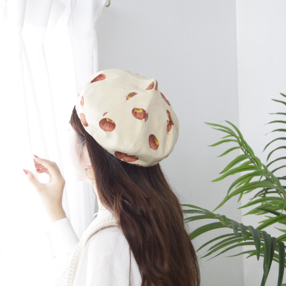 秋の期間限定販売　シルク生地を使ったクリボー 3枚目の画像