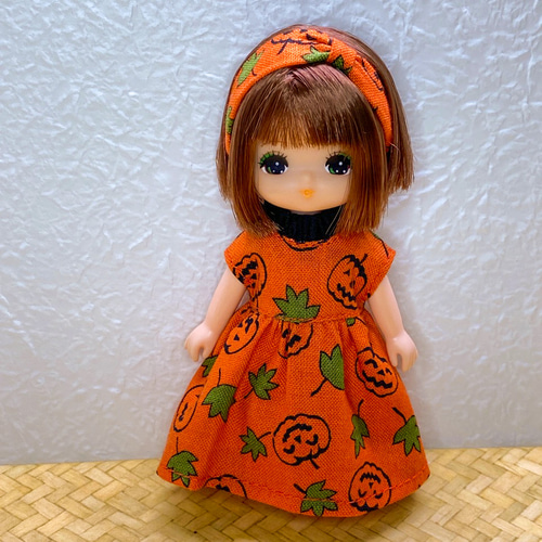 ハロウィンワンピセット ミキちゃんマキちゃんサイズ ドール服 その他