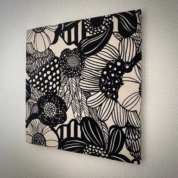 サイズから選ぶ】30cmx30cm北欧風ファブリックパネル大（アートパネル