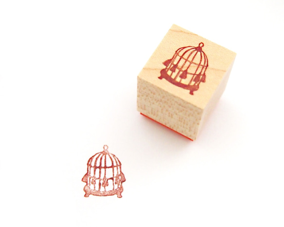 【可連接展示的郵票系列】籃子&amp;鳥籠&amp;下午茶 第3張的照片