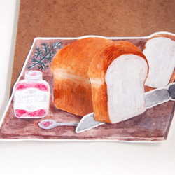 可以切片麵包的卡“早餐套餐” 第3張的照片