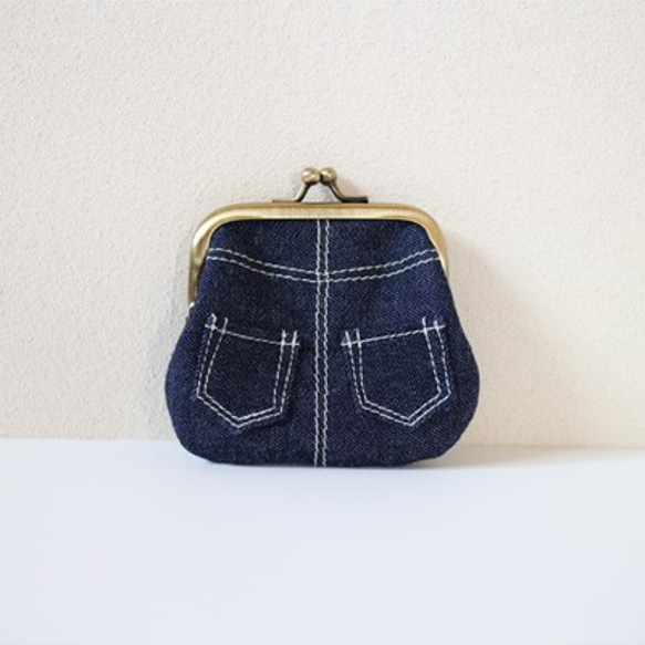 児島デニムのジーンズがま口 がま口 Crepuscule 通販 2080700｜Creema