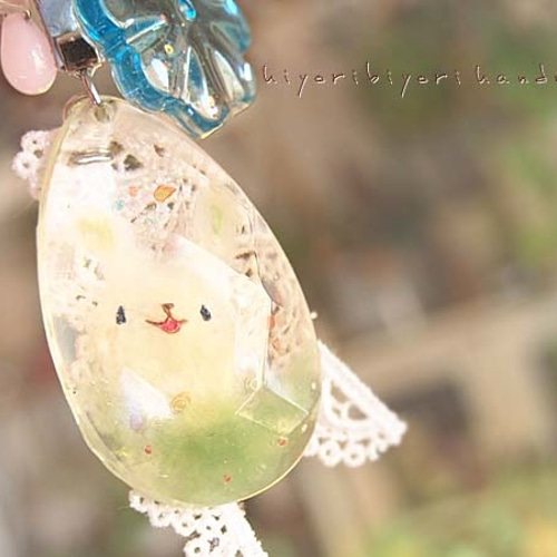 飛躍するうさぎリング ピンクサファイア | iichi 日々の暮らしを