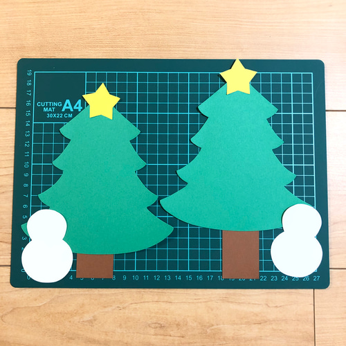 クリスマス 送料無料 ツリー 製作セット 製作キット 壁面飾り 壁面 冬