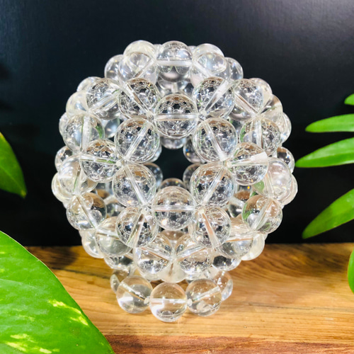 3個セット 水晶 バッキーボール/フラーレン（台座付） 3個セット 水晶 バッキーボール/フラーレン（台座付）