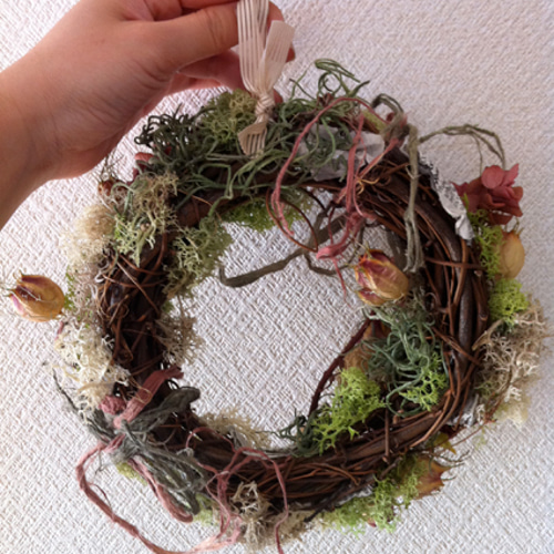 フウセンカズラのリース リース Ayakame 通販 24258｜Creema(クリーマ)