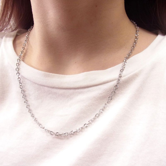 単品】＊＊キラキラ輝くネックレスチェーン＊＊ ステンレス ネックレス