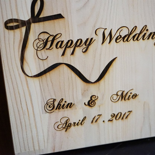 ウェルカムボード｜wave｜結婚式 ウェルカムボード HAPILY 通販