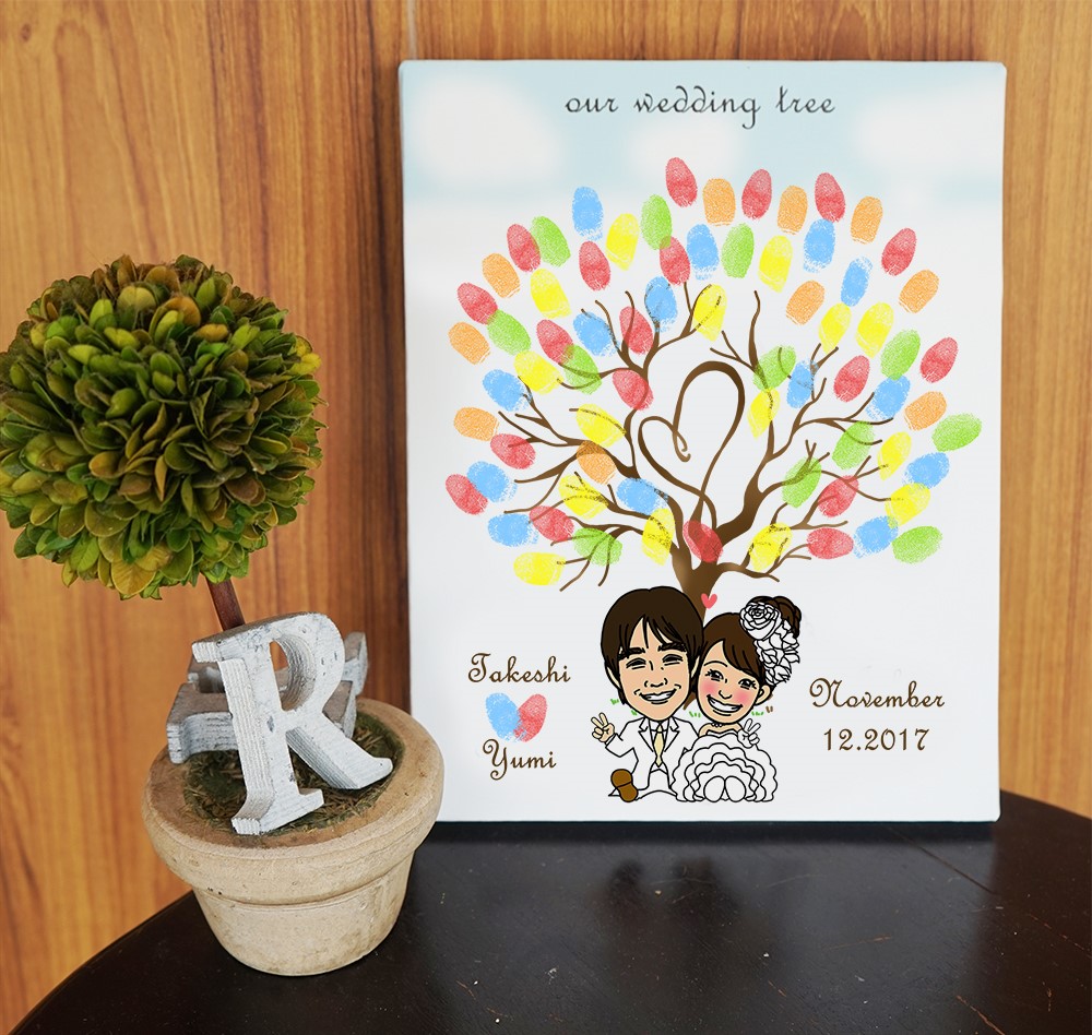 7名さま　A3サイズ【似顔絵オーダー】木目調フレーム　お急ぎ便7/17まで 7名さま A3サイズ【似顔絵オーダー】木目調フレーム お急ぎ便7/17まで