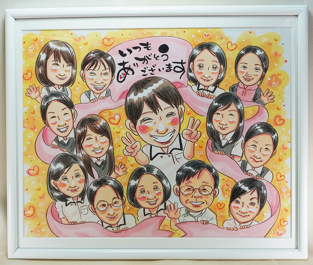 　専用　仲良しルークとコビー 油絵