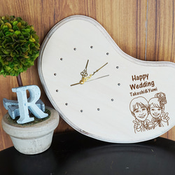 ♪古材風ヴィンテージ掛け時計♪文字盤選べる4カラー♪掛け場所自由