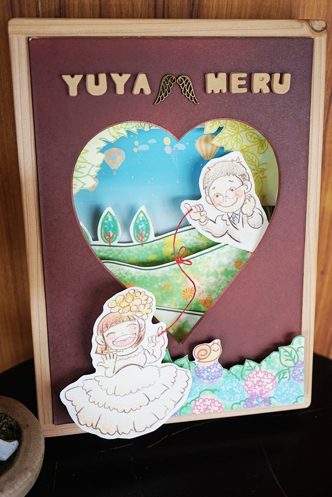 シャドーボックスオーダーテキスト受け付けます