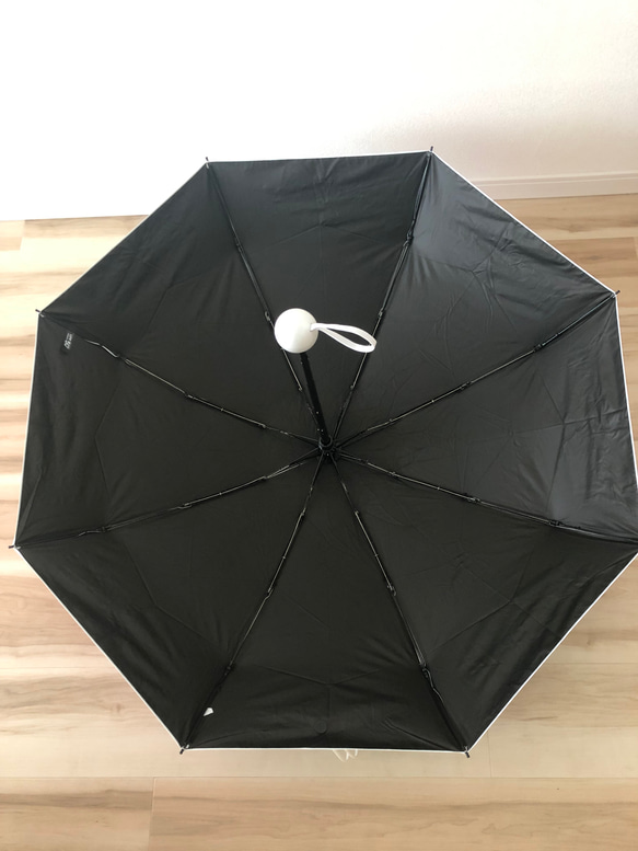 日傘 雨傘 折りたたみ傘 晴雨兼用 UVカット 紫外線対策 虹 レインボー A5 5枚目の画像
