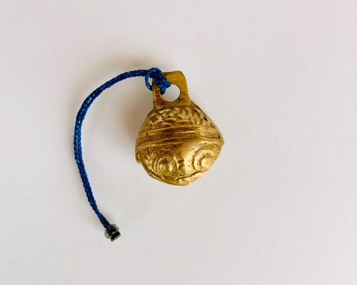 India　アンティーク　真鍮　鈴 1960's S S Sarnia Set of 6 Small Brass Bells Made in India