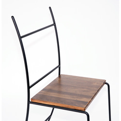 【カフェにいるかのようなお洒落な椅子】デザインチェアー【W40×D50×H89(cm)】 5枚目の画像