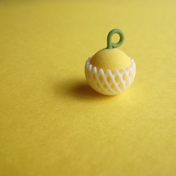 贈答用なネックレス【kanomi/かのみ】#手染め #レモン #3dプリントアクセサリー 7枚目の画像