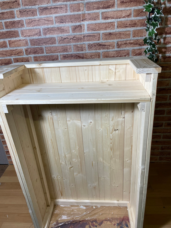 カウンター　手元隠しカウンター 