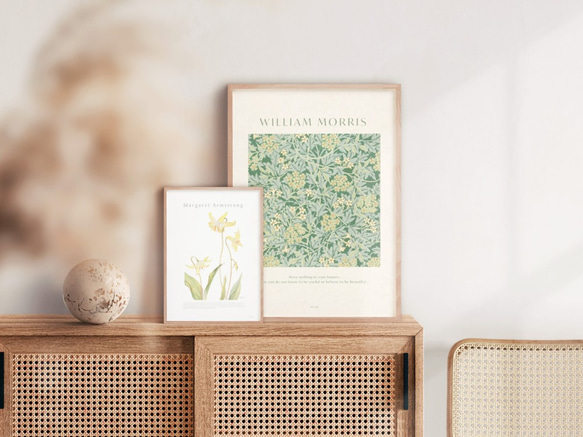 カタクリの花 | AP039 | アートポスター 植物 花 ドッグトゥースバイオレット 4枚目の画像