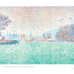 ポール・シニャック At Flushing (A Flessingue) | AP115 | アートポスター 絵画 名画 5枚目の画像