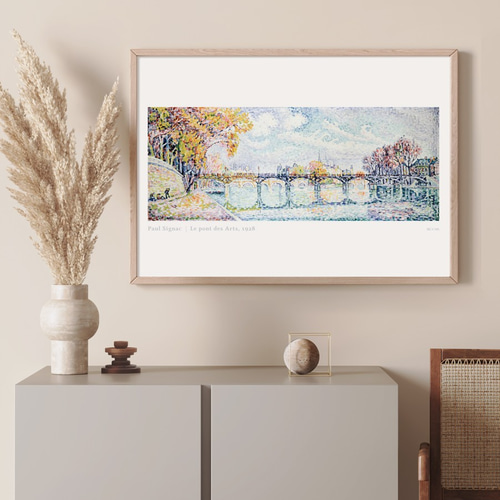 ポール・シニャック【ラ・ロシェル】、希少な画集画、新品高級額・額装付 p-j1-137_1.jpg