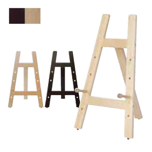 木製イーゼル（B2 A2 B3 A3 B4 A4対応）スタンド 木製 絵画 ウェルカム