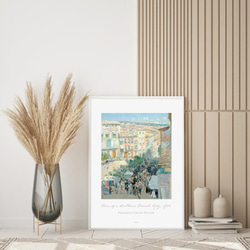チャイルドハッサム 南フランスの眺め | AP165 | アートポスター 景色 風景画 絵画 名画 名作 3枚目の画像
