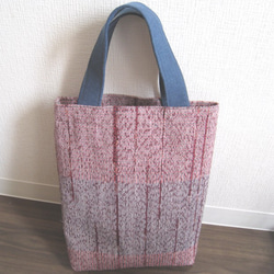 Pink Kimono Sakiori Tote Bag 1枚目の画像