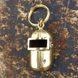 黃銅 電銲面罩鑰匙圈 第3張的照片