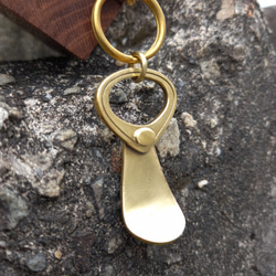 黃銅 幸福拉環鑰匙圈 / 掛飾 / 第4張的照片
