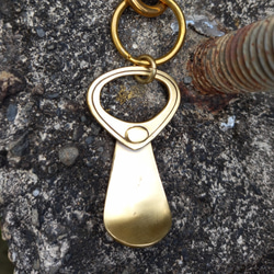 黃銅 幸福拉環鑰匙圈 / 掛飾 / 第5張的照片