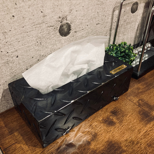 縞板ティッシュボックス 縞板ティッシュBOX (S-size) - Kanaete(カナエテ) - アイデアを