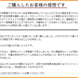 マタニティフォトシール ベリーペイント ボディペイント タトゥーシール 練習用シール付 送料無料 O 4枚目の画像