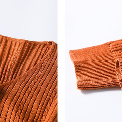 【冬支度】6色 ウールのセーター・長袖無地・Vネックニット・通勤・秋冬春 10枚目の画像