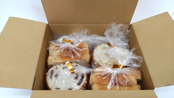 天然酵母食パンと全粒粉食パン、ラウンドパンのお試しセット。北海道産小麦粉使用の安心安全の無添加パンです。贈り物にもどうぞ 7枚目の画像